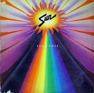 Album  Cover Sun - Sun Power on CAPITOL Records from 1977