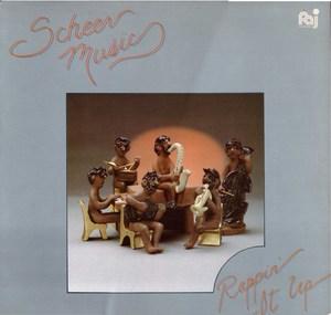 Album  Cover Scheer Music - Rappin' It Up on TBA Records from 1982