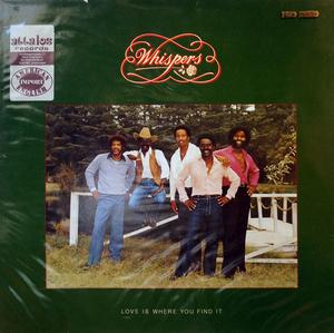 Front Cover Album The Whispers - Love Is Where You Find It Front Cover Album The Whispers - Love Is Where You Find It