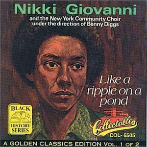 Album  Cover Nikki Giovanni - Like A Ripple On A Pond on COLLECTABLES Records from 1973