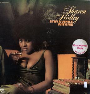 Album  Cover Ms (sharon) Ridley - Stay A While With Me on SUSSEX Records from 1971