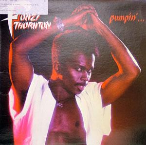 Album  Cover Fonzi Thornton - Pumpin' on RCA Records from 1983