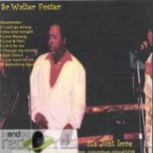 Album  Cover Walter Foster And Unity - It's Just Love & Pain on GOLDEN FUTURE Records from 2005