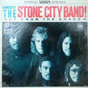 Front Cover Album The Stone City Band - Out From The Shadow Front Cover Album The Stone City Band - Out From The Shadow
