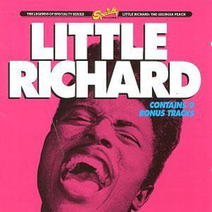 Album  Cover Little Richard - The Georgia Peach on CHARLY Records from 1980