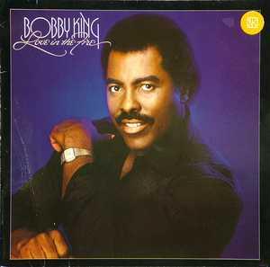 Album  Cover Bobby King - Love In The Fire on MOTOWN Records from 1984