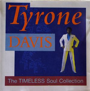 Front Cover Album Tyrone Davis - The Timeless Soul Collection