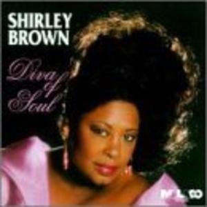 Album  Cover Shirley Brown - Diva Of Soul on MALACO Records from 1995