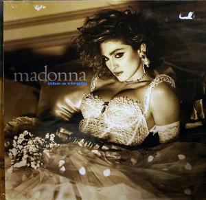 Album  Cover Madonna - Like A Virgin on SIRE Records from 1984