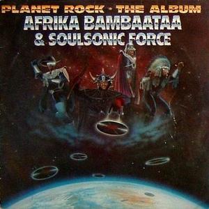 Album  Cover Afrika Bambaataa - Planet Rock - The Album on ROMMY BOY Records from 1986