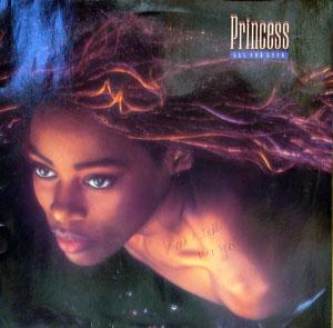 Album  Cover Princess - All For Love on POLYDOR Records from 1988