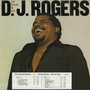 Album  Cover Dj Rogers - Love Brought Me Back on COLUMBIA (CBS) Records from 1978