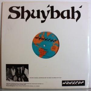 Front Cover Album Shuybah - Shuybah Front Cover Album Shuybah - Shuybah