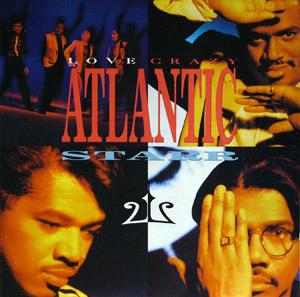Album  Cover Atlantic Starr - Love Crazy on REPRISE Records from 1991