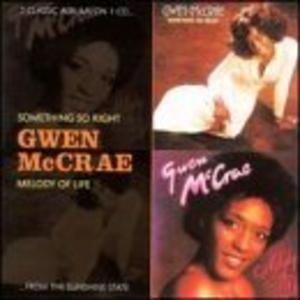 Album  Cover Gwen Mccrae - Something So Right on CAT Records from 1976