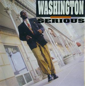 Album  Cover Washington - Serious on FRONTLINE Records from 1991