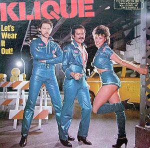 Album  Cover Klique - Let's Wear It Out on MCA Records from 1982