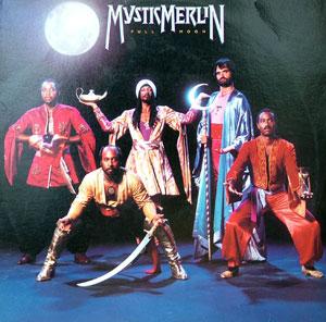 Album  Cover Mystic Merlin - Full Moon on CAPITOL Records from 1982