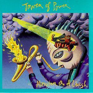 Front Cover Album Tower Of Power - Monster On A Leash Front Cover Album Tower Of Power - Monster On A Leash