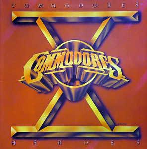 Front Cover Album Commodores - Heroes
