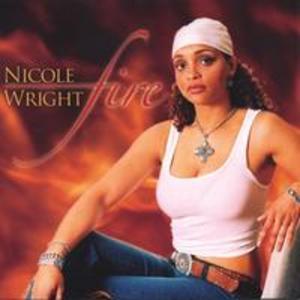 Front Cover Album Nicole Wright - Fire