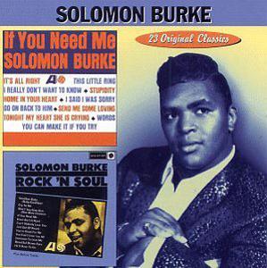 Front Cover Album Solomon Burke - If You Need Me / Rock 'n' Soul