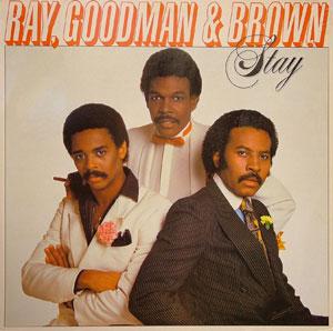 Album  Cover Ray Goodman & Brown - Stay on POLYDOR Records from 1981