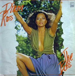 Album  Cover Diana Ross - The Boss on MOTOWN Records from 1979