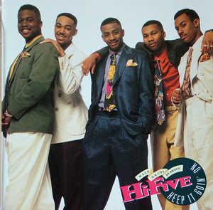 Album  Cover Hi-five - Keep It Goin' On on JIVE Records from 1992