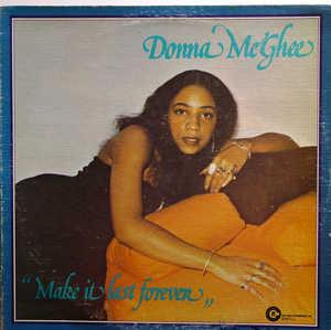 Front Cover Album Donna Mcghee - Make It Last Forever Front Cover Album Donna Mcghee - Make It Last Forever
