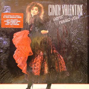 Album  Cover Cindy Valentine - Secret Rendez-vous on  Records from 1987