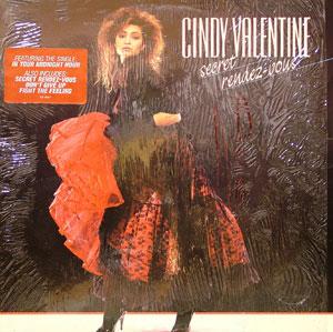 Front Cover Album Cindy Valentine - Secret Rendez-Vous
