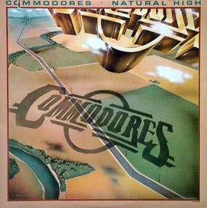 Album  Cover Commodores - Natural High on MOTOWN Records from 1978