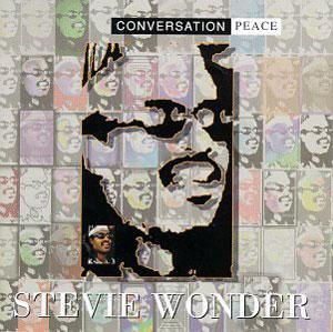 Front Cover Album Stevie Wonder - Conversation Peace
