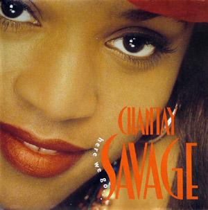 Front Cover Album Chantay Savage - Here We Go...
