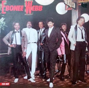 Album  Cover Ebonee Webb - Too Hot on CAPITOL Records from 1983