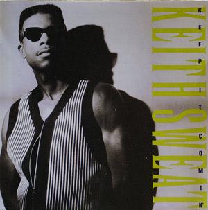 Album  Cover Keith Sweat - Keep It Comin' on ELEKTRA Records from 1991