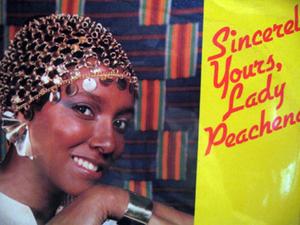 Front Cover Album Lady Peachena - Sincerly Yours