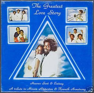 Front Cover Album Heaven Sent And Ecstasy - The Greatest Love Story Front Cover Album Heaven Sent And Ecstasy - The Greatest Love Story