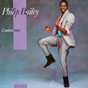 Album  Cover Philip Bailey - Continuation on CBS Records from 1983