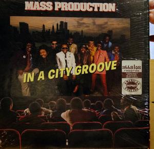 Album  Cover Mass Production - In A City Groove on COTILLION Records from 1982