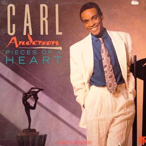 Album  Cover Carl Anderson - Pieces Of A Heart on GRP Records from 1990