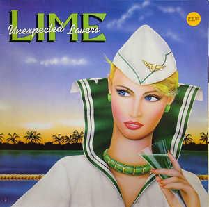 Album  Cover Lime - Unexpected Lovers on POLYDOR Records from 1985