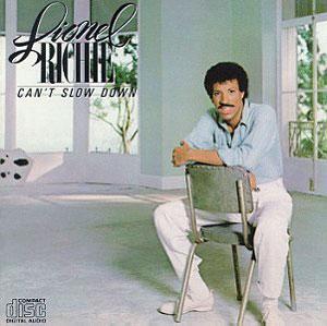 Album  Cover Lionel Richie - Can't Slow Down on MOTOWN Records from 1983