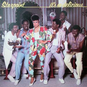 Album  Cover Starpoint - It's So Delicious on ELEKTRA Records from 1983