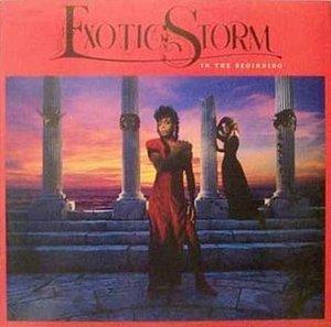 Album  Cover Exotic Storm - In The Beginning on EPIC (CBS) Records from 1986