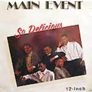Album  Cover Main Event - So Delicious on WASHINGTON HIT MAKERS Records from 1990