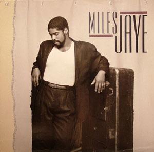 Album  Cover Miles Jaye - Miles on ISLAND Records from 1987