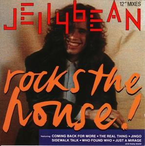 Album  Cover Jellybean - Rock The House! 12inch Mixes on CHRYSALIS Records from 1988