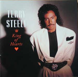 Album  Cover Terry Steele - King Of Hearts on SBK Records from 1990